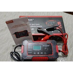 Car Battery Charger, 12V 6A Smart Battery Trickle Charger Automotive 12V Battery